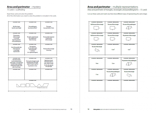 Area and Perimeter – Maths Activity for KS2 and KS3 | Teachwire