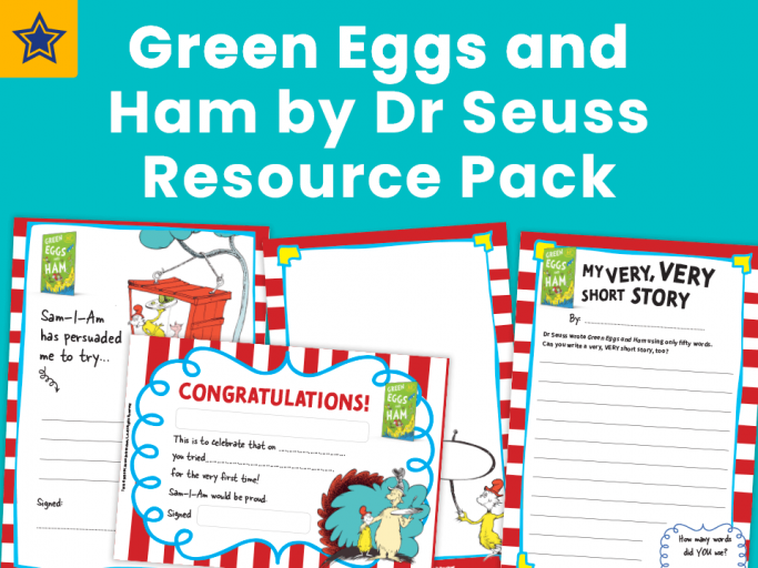 green eggs and ham 60th anniversary ks1 lesson pack teachwire teaching resource