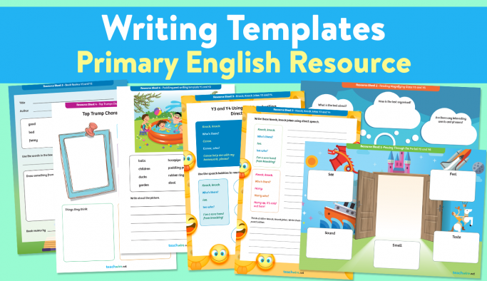 6 Inspiring Writing Templates For Ks1 And Ks2 English Teachwire