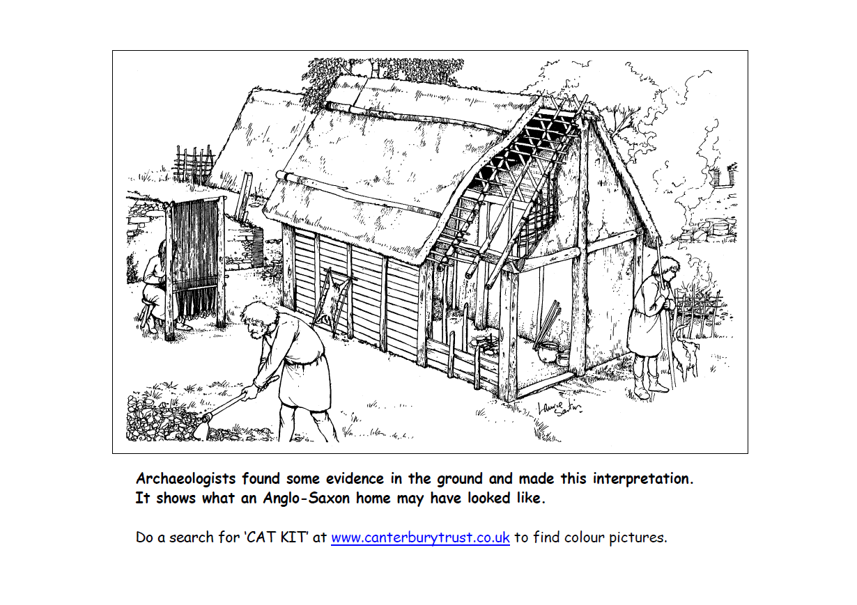 an anglo saxon home activity for ks2 history teachwire