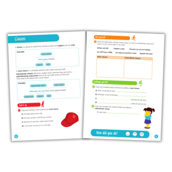 Subordinate clause KS2 Year 5 English worksheets