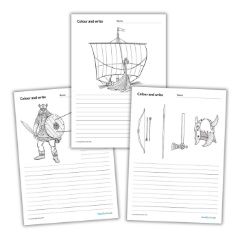 Viking worksheets