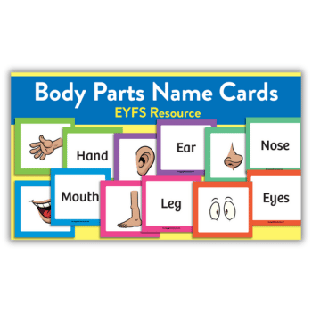 Body parts KS1 cards