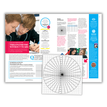 Trigonometry in right-angled triangles KS3 maths lesson plan