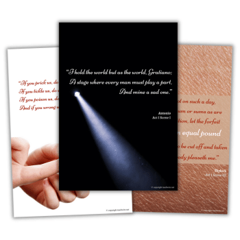 Posters featuring Merchant of Venice quotes