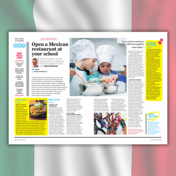 Mexican food KS2 lesson plan