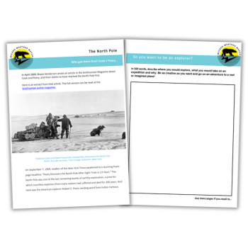 Arctic explorers KS2 creative writing and geography resource