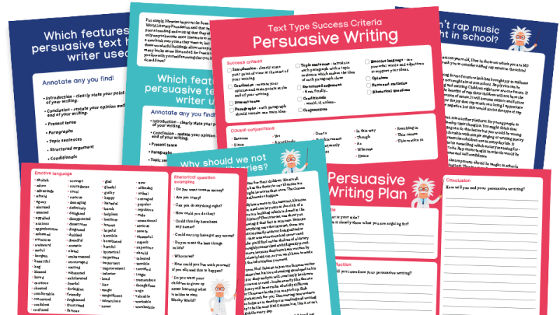persuasive writing ks2 resources