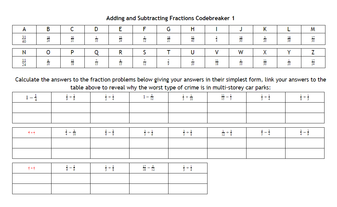 adding-and-subtracting-fractions-codebreakers-for-ks2-3-4-maths-teachwire