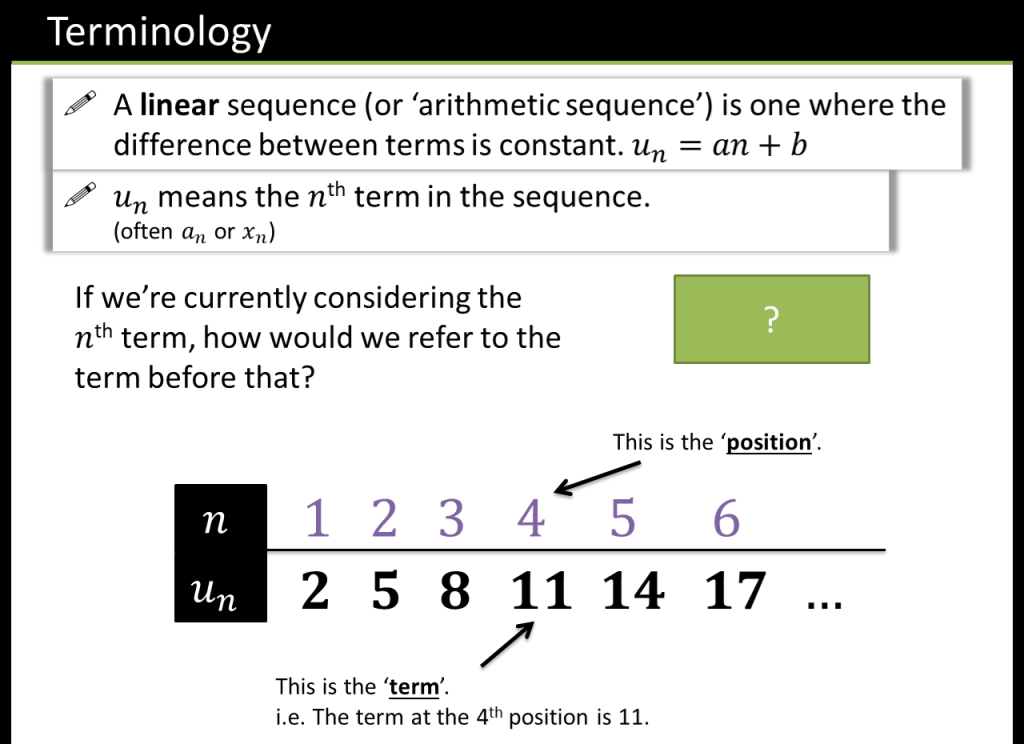 Advanced Sequences For KS3 Maths – Linear, Geometric, Quadratic And ...