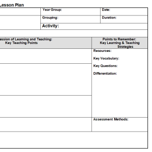 Bumper Lesson Plan Templates Pack - Teachwire