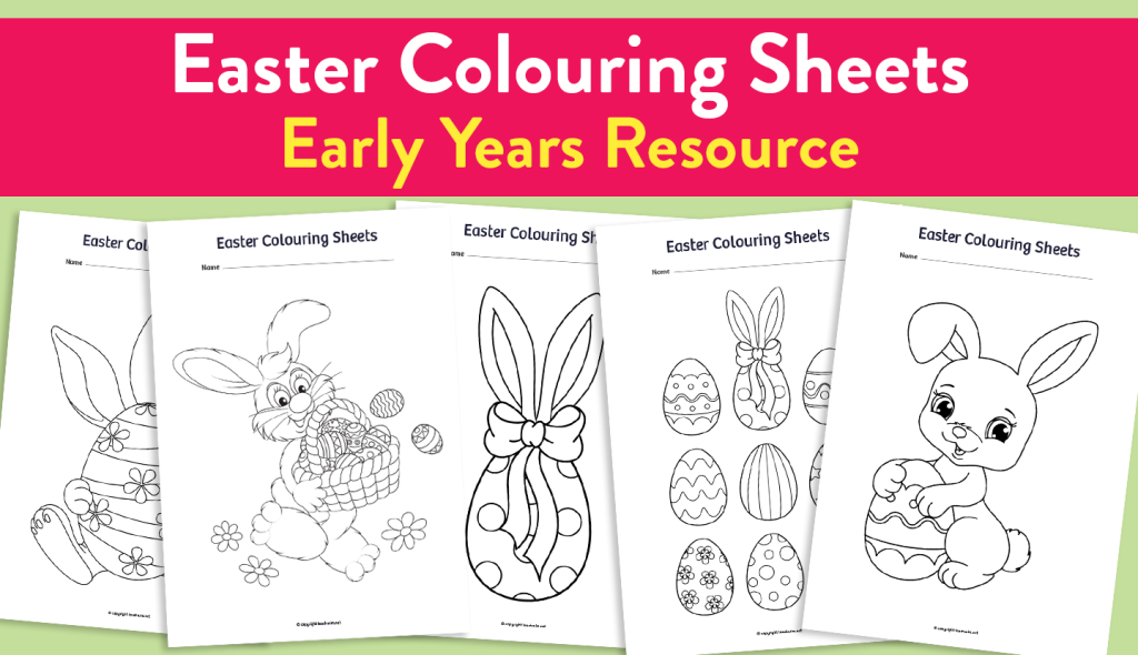 Easter colouring pages – Perfect for Early Years - Teachwire