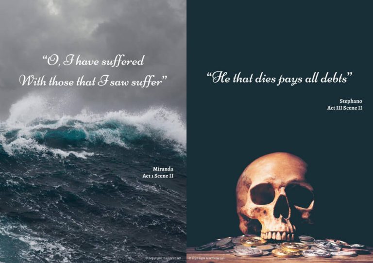 the tempest quotes for essays