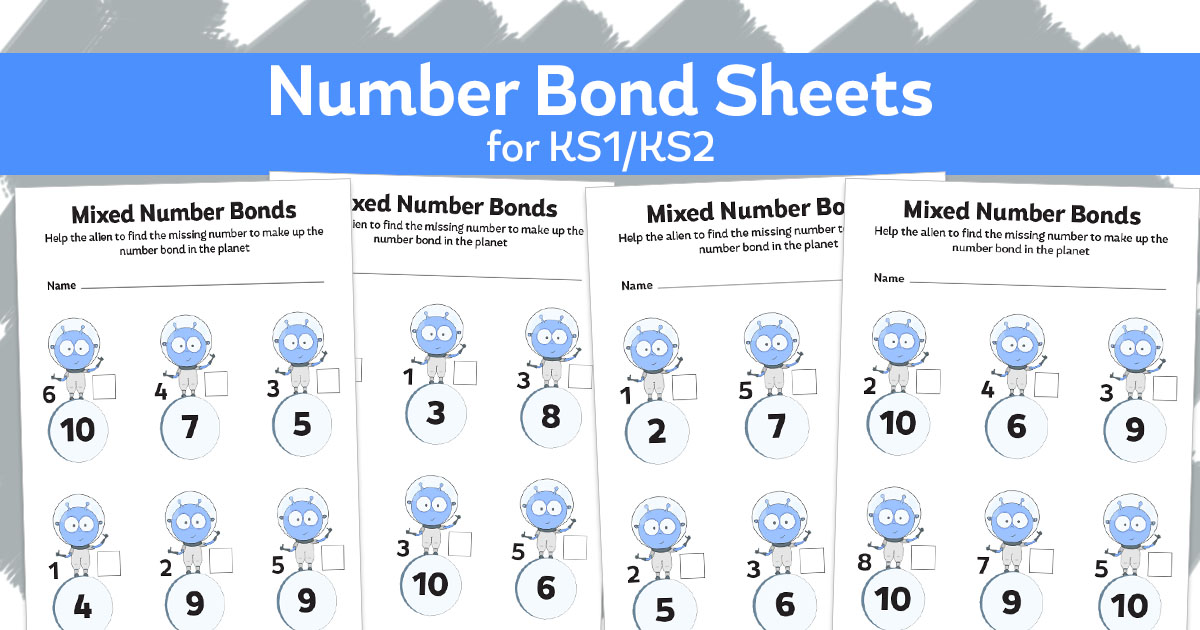 Mixed Number Bonds Addition Algebra Worksheets For KS1 And KS2 Teachwire