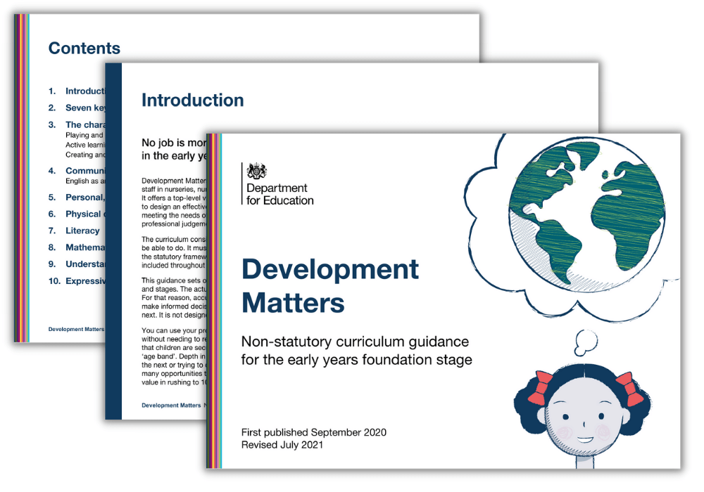 New EYFS Development Matters 2021 PDF Teachwire