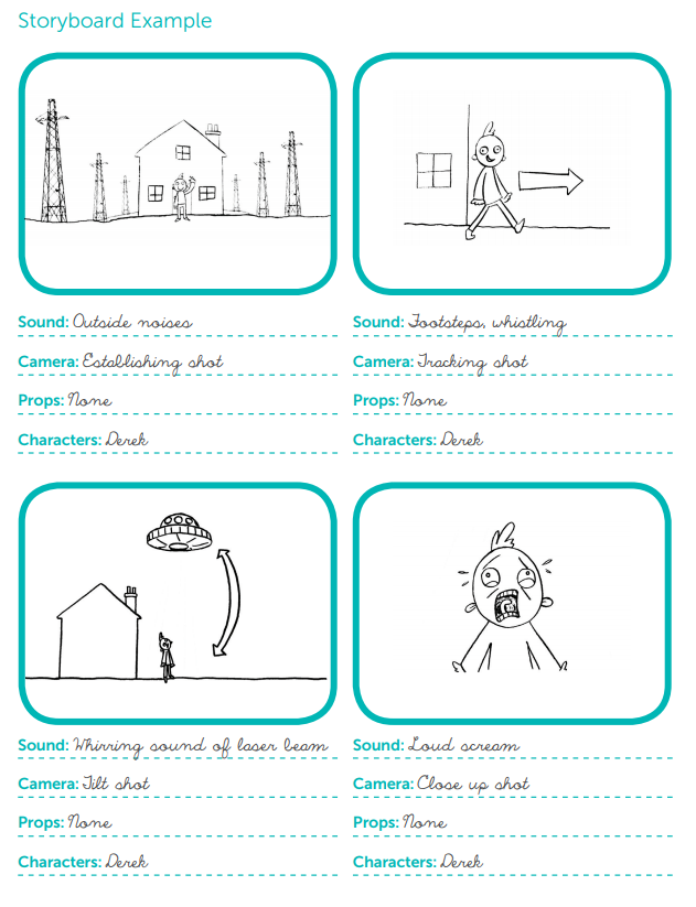 Story Writing Best Storyboard Templates And Creative Writing 