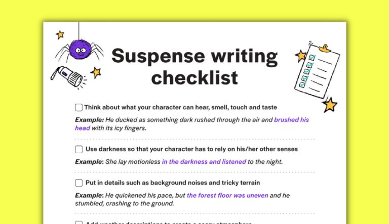 how to build suspense in creative writing