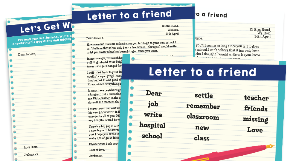 Letter writing – Best KS1 and KS2 examples, worksheets and