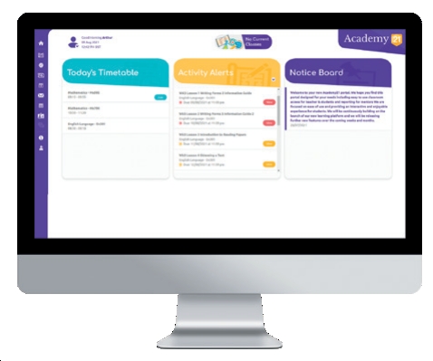 Academy21 online alternative provision - Teachwire