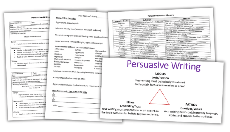 Persuasive writing techniques – Best resources & advice for KS3/4 ...