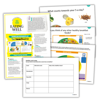 Healthy eating KS2 resources