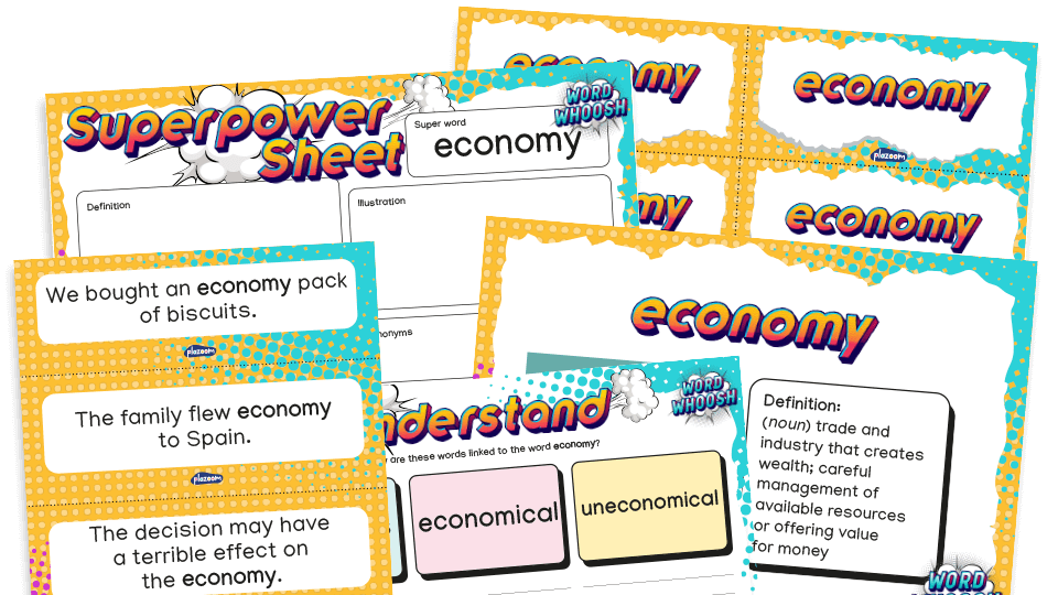 Tier 2 vocabulary resources for Year 6