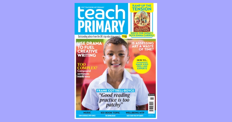 The front cover of Teach Primary issue 18.6