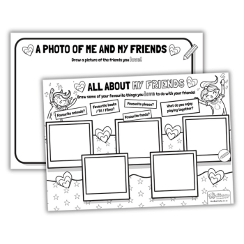 All about my friend worksheet