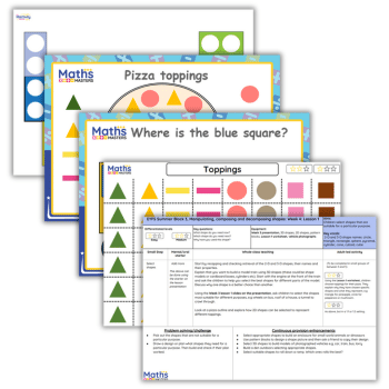 EYFS shapes activities