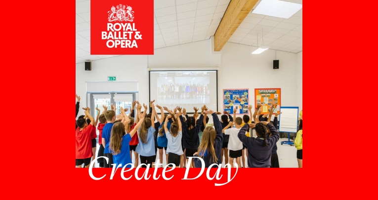 School children taking part in Create Day '25