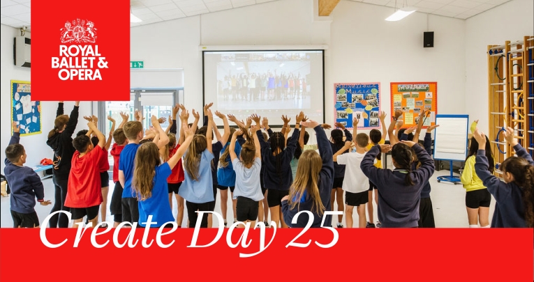 School children taking part in Create Day '25