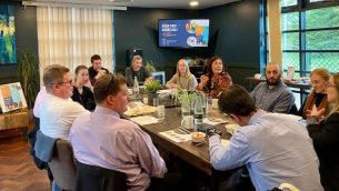 Attendees at Creed Foodservice's Brain Food roundtable event