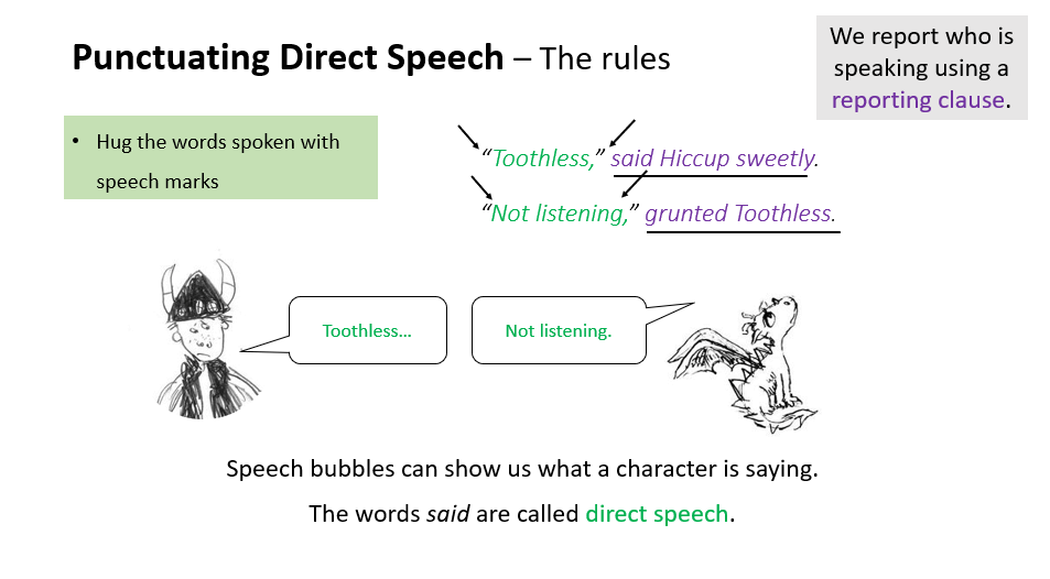 How to Train Your Dragon Y4 direct speech resource