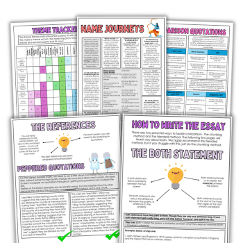 Worlds and Lives poetry anthology revision guide