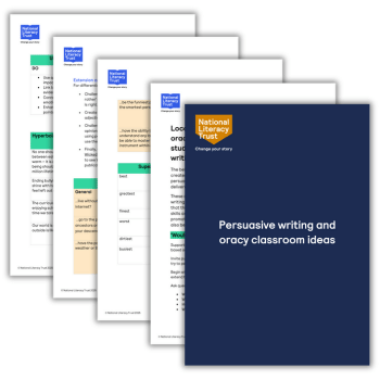 KS3 persuasive writing resource