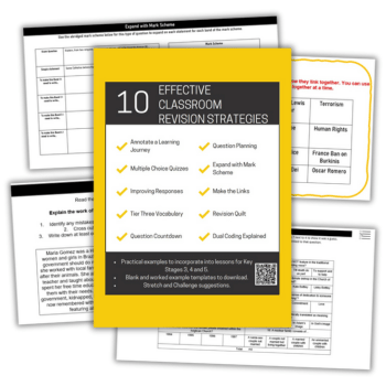 Revision techniques resource pack