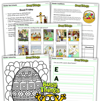 Printable Easter activities